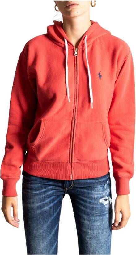 Ralph Lauren Hoodies & Sweatvesten Rood Dames