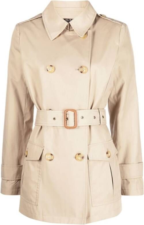 Ralph Lauren Trenchcoats & Mantels Beige Dames