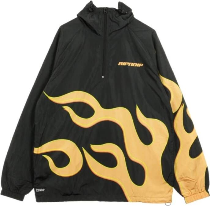 Ripndip Outdoorjassen Zwart Heren