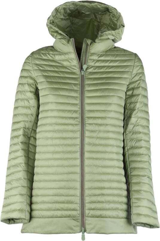 Save The Duck Gewatteerde Jassen Groen Dames