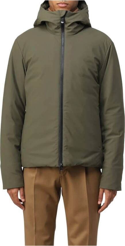 Save The Duck Gewatteerde jassen Groen Heren