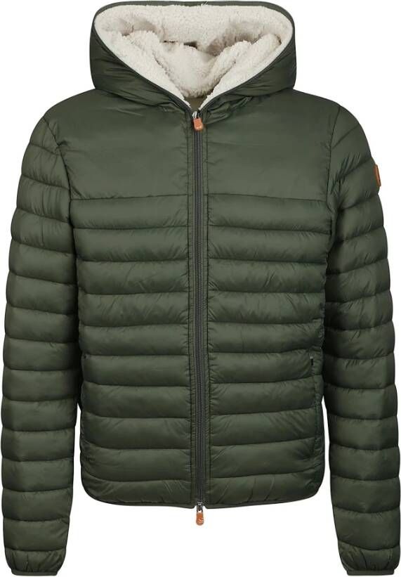 Save The Duck Gewatteerde jassen Groen Heren