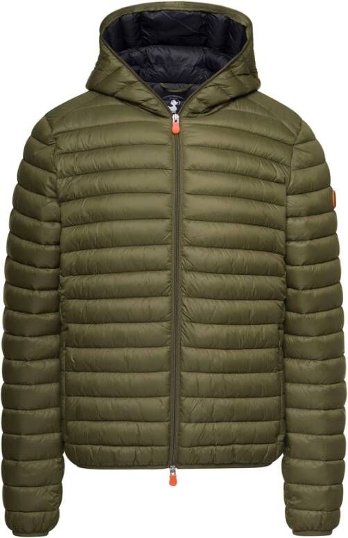 Save The Duck Gewatteerde jassen Groen Heren