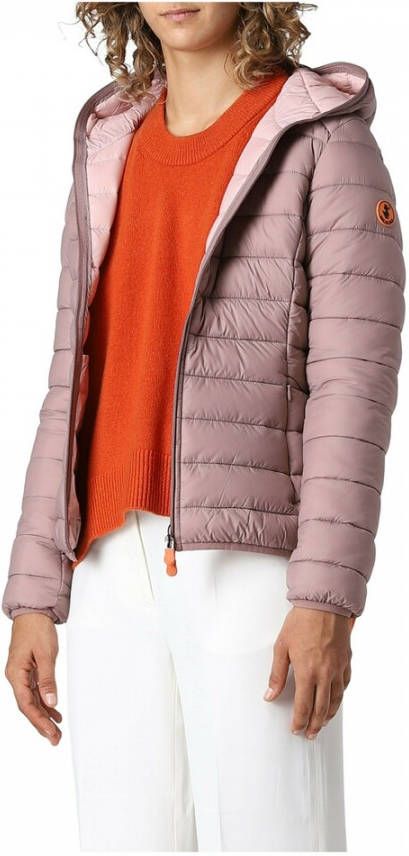 Save the Duck Daisy gewatteerd jack met capuchon en ritszakken