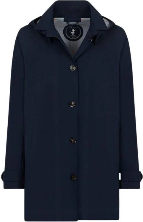 Save The Duck Trenchcoats & Mantels Blauw Dames