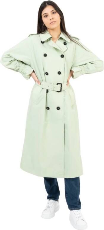 Save The Duck Trenchcoats & Mantels Groen Dames