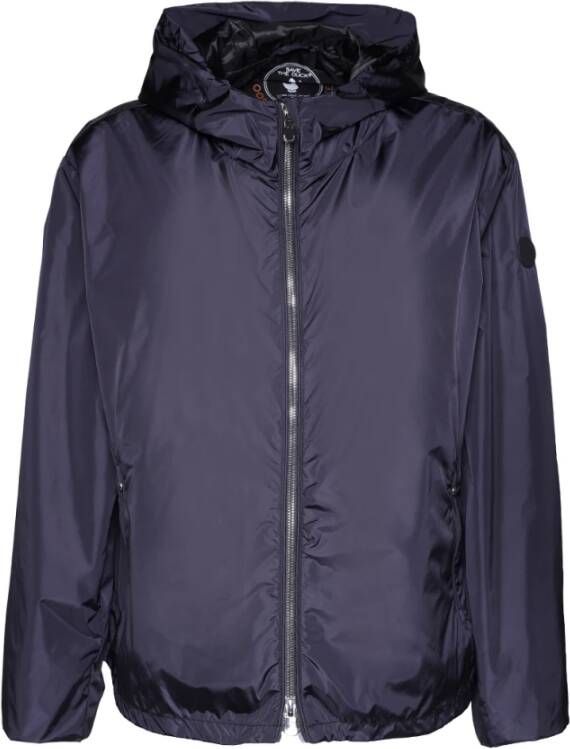 Save the Duck Regenjas met ritszakken en capuchon