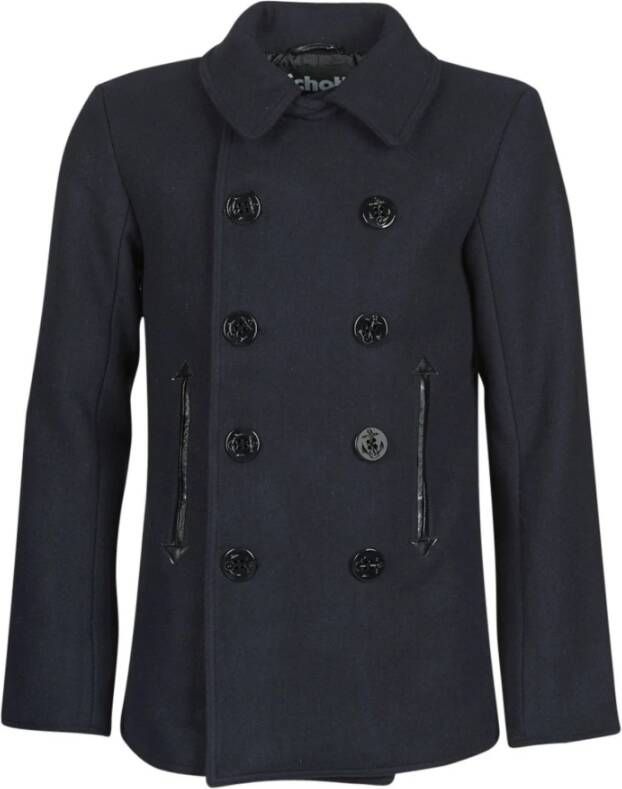 Schott NYC Jassen Zwart Heren