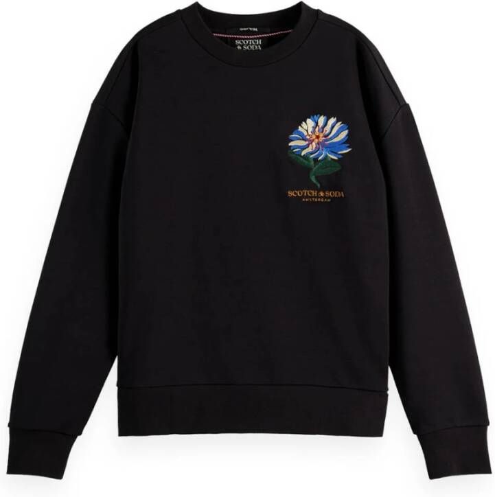 Scotch & Soda Hoodies & Sweatvesten Zwart Dames
