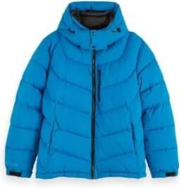 Scotch & Soda Winterjassen Blauw Heren