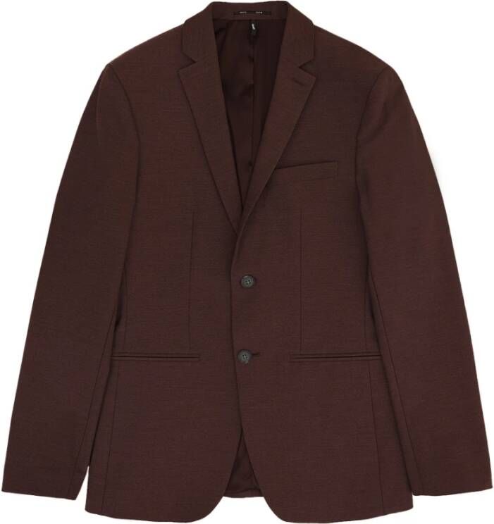 Selected Homme Formele blazers , Bruin, Heren