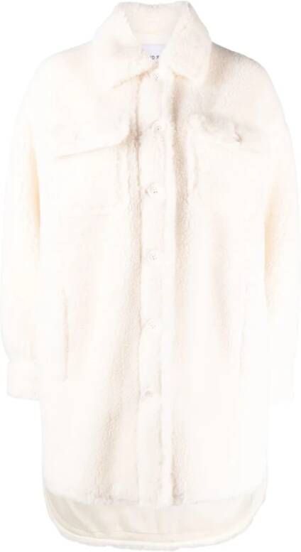 Stand Studio Sabi Eco Pelliccia jacket , Wit, Dames