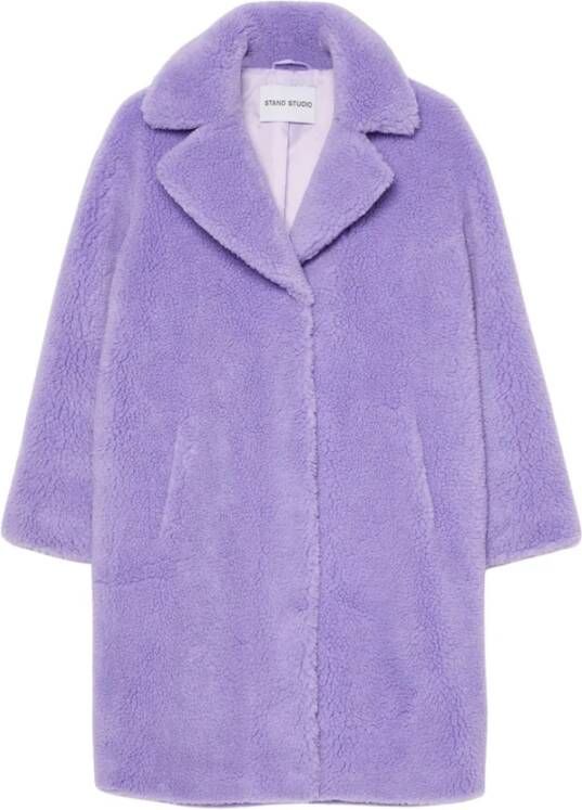Stand Studio Trenchcoats & Mantels Paars Dames