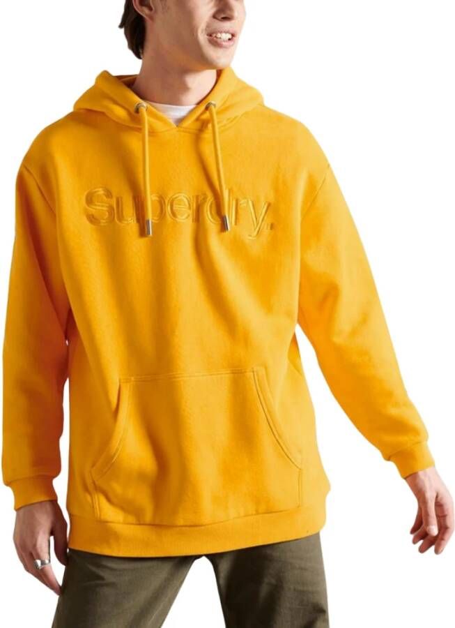 Superdry Cl soucre sweatshirt voor mannen , Geel, Heren