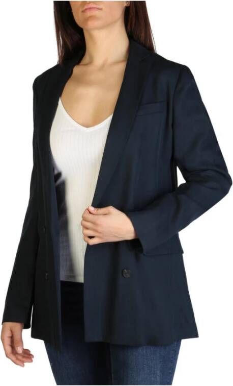 Tommy Hilfiger Blazers Ww0Ww22188 , Blauw, Dames