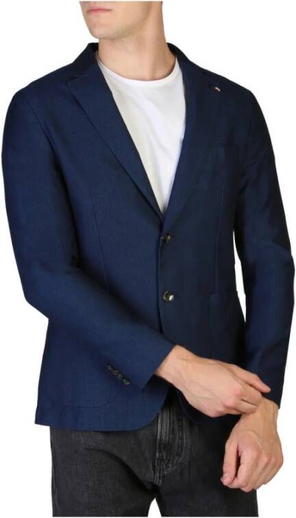 Tommy Hilfiger Blazer Mw0Mw06453 , Blauw, Heren