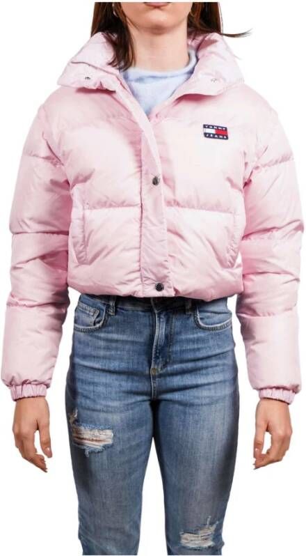 TOMMY JEANS Outdoorjack TJW BADGE CROP VEST DOWN PUFFER