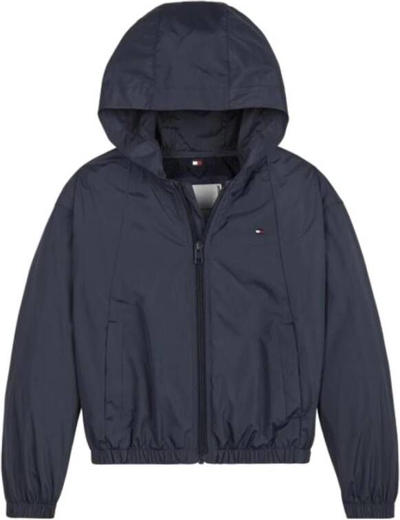 Tommy Hilfiger zomerjas van gerecycled polyester donkerblauw