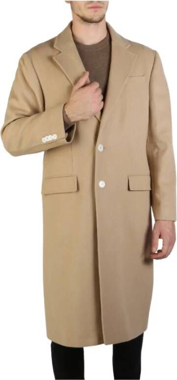 Tommy Hilfiger Mantel in wolblend met klepzakken