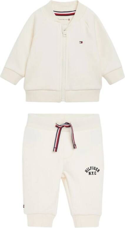 Tommy Hilfiger Babyset met sweatvest en joggingbroek 2 delig