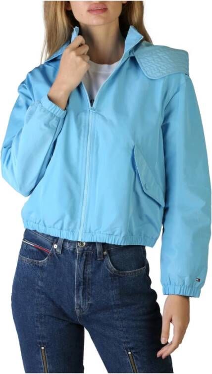 Tommy Hilfiger Jacket Ww0Ww24599 , Blauw, Dames