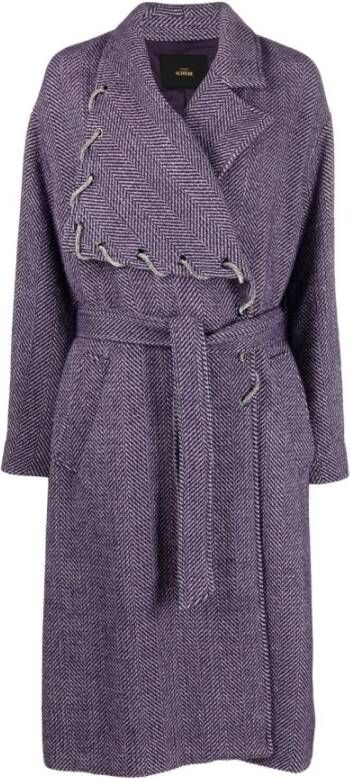 Twinset Trenchcoats & Mantels Paars Dames