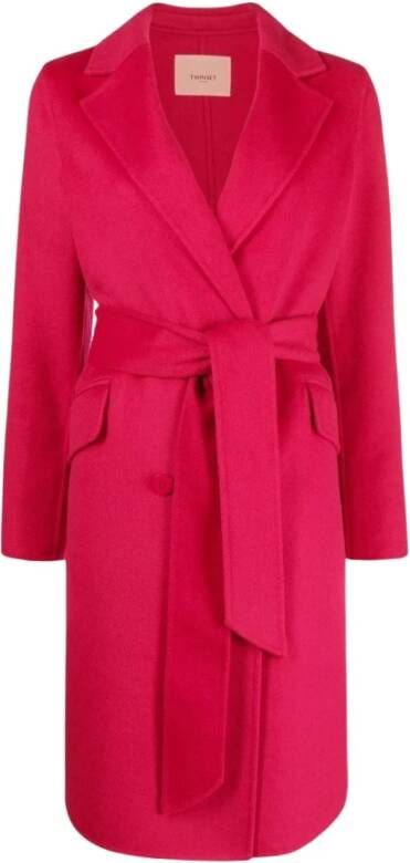 Twinset Trenchcoats & Mantels Roze Dames