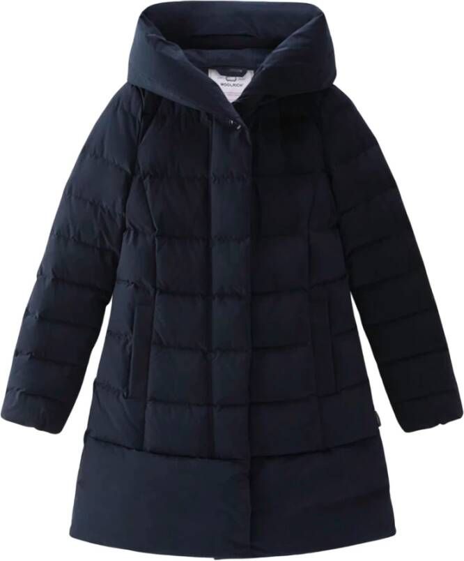 Woolrich Gewatteerde Jassen Blauw Dames