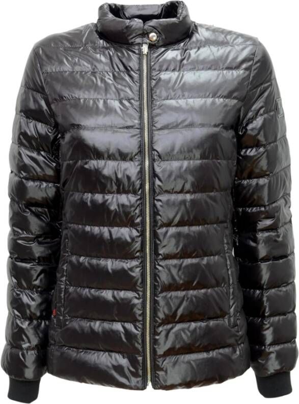 Woolrich Magnolia lichtgewicht donsjas met doorgestikt dessin