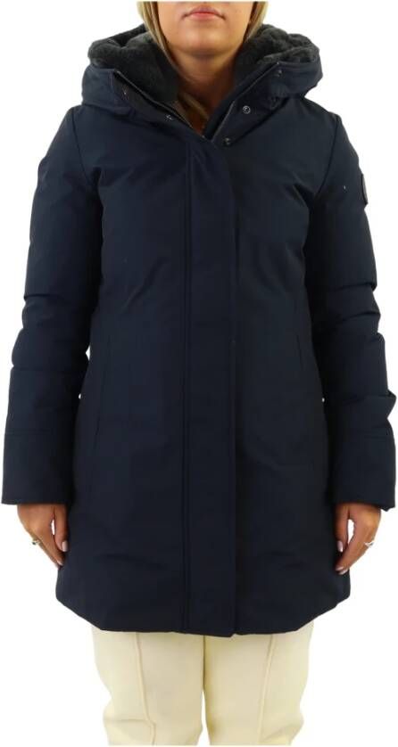 Woolrich Boulder jas donkerblauw , Blauw, Dames