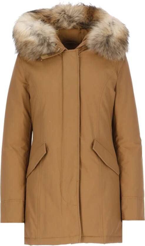 Woolrich Parka Jassen Bruin Dames
