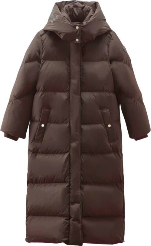 Woolrich Parka Jassen Bruin Dames