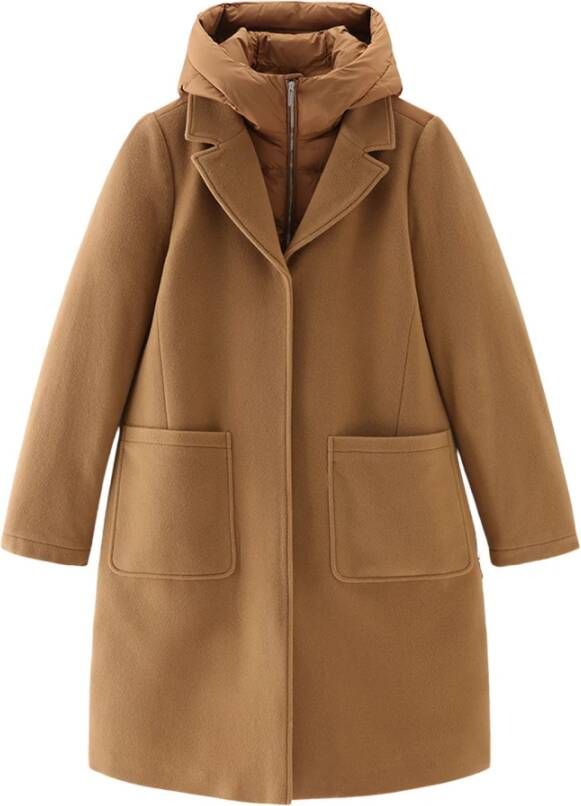 Woolrich Parka Jassen Bruin Dames