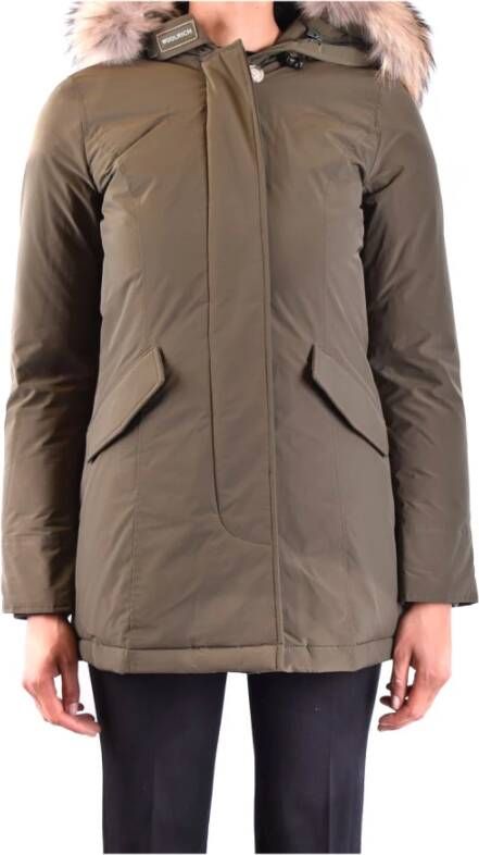 Woolrich Parka Jassen Groen Dames
