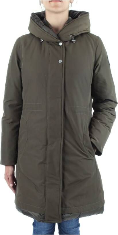 Woolrich Groene lagen groen , Groen, Dames