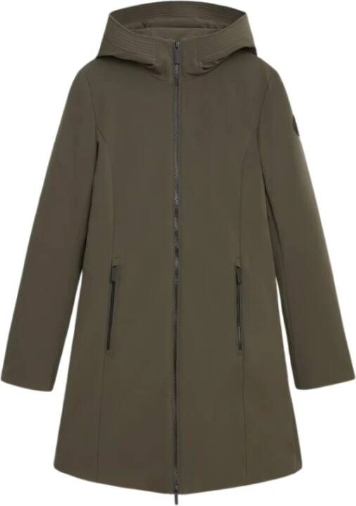 Woolrich Softshell Firth Parka , Groen, Dames