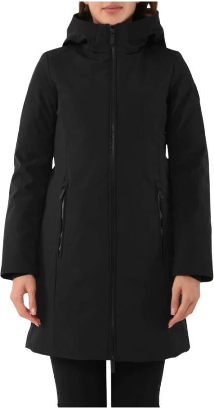 Woolrich Gewatteerde Jassen Zwart Dames
