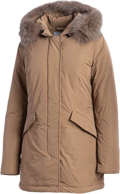 Woolrich Beige Arctic Parka , Beige, Dames
