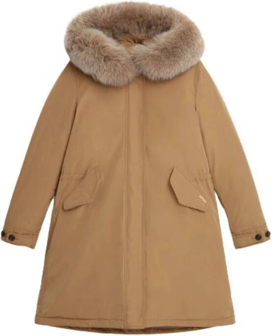 Woolrich Keystone Parka Jacket , Bruin, Dames