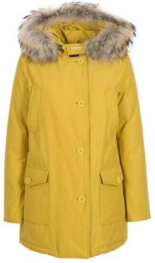 Woolrich Geel Arctic Parka , Geel, Dames