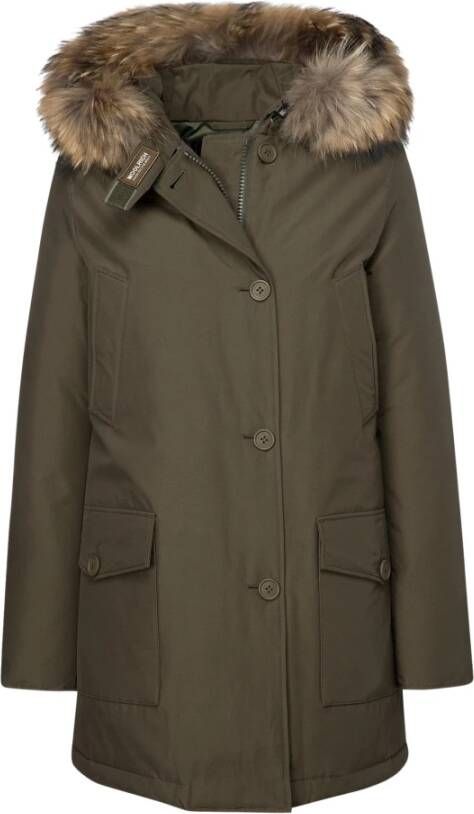 Woolrich Groene Arctic Parka , Groen, Dames