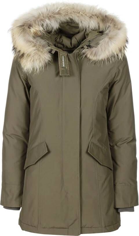 Woolrich Winterjassen Groen Dames