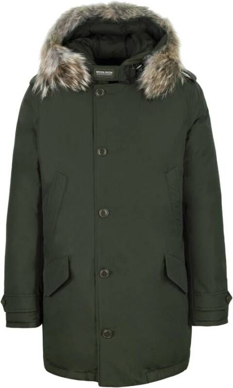 Woolrich Winterjassen Groen Heren