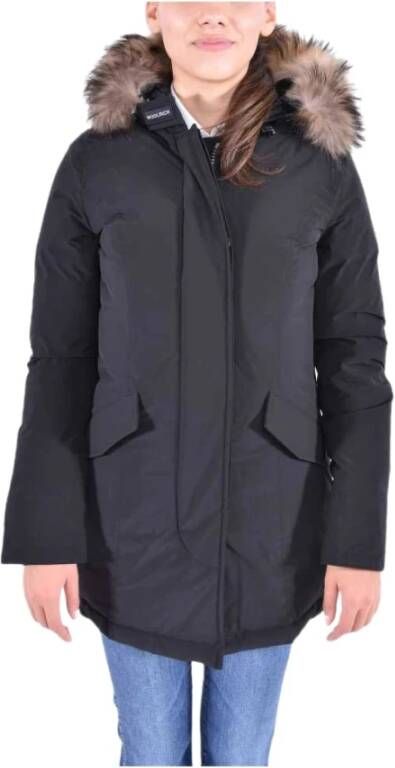 Woolrich Women luxury arctic raccoon parka detachable fur