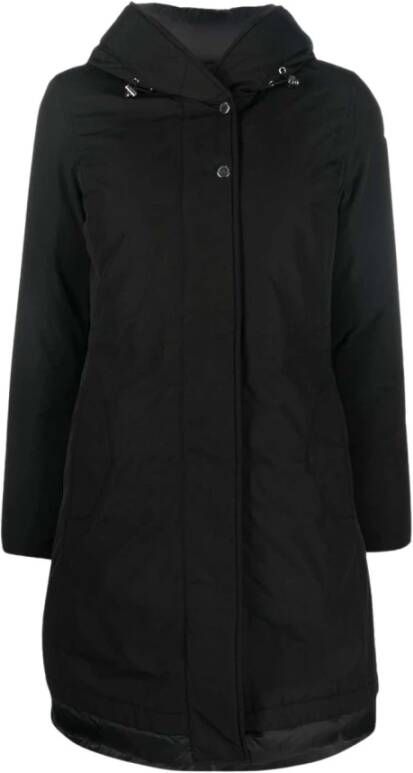 Woolrich Zwart Winter Jackets , Zwart, Dames