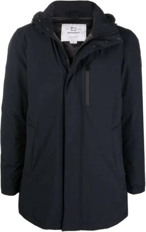 Woolrich Mountain Stretch Parka , Zwart, Heren