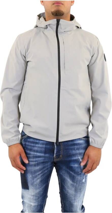 Woolrich Pacific softshell jack met capuchon en ritszakken