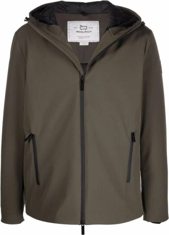 Woolrich Zomerjassen Groen Heren