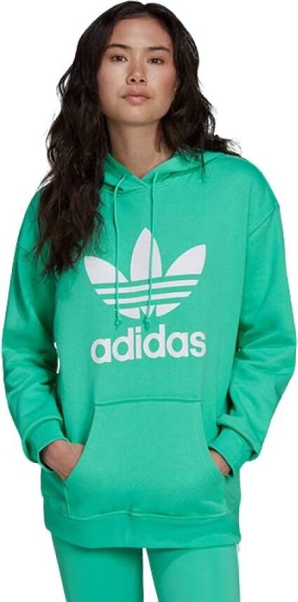 Adidas Originals Adidas Hoodies & Sweatvesten Groen Dames