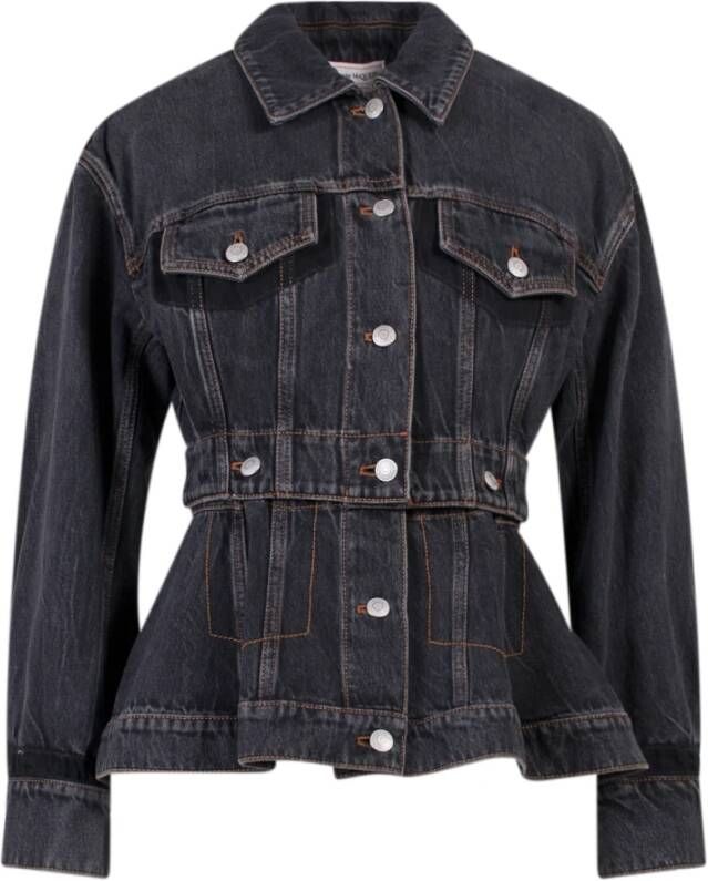 alexander mcqueen Spijkerjassen Zwart Dames